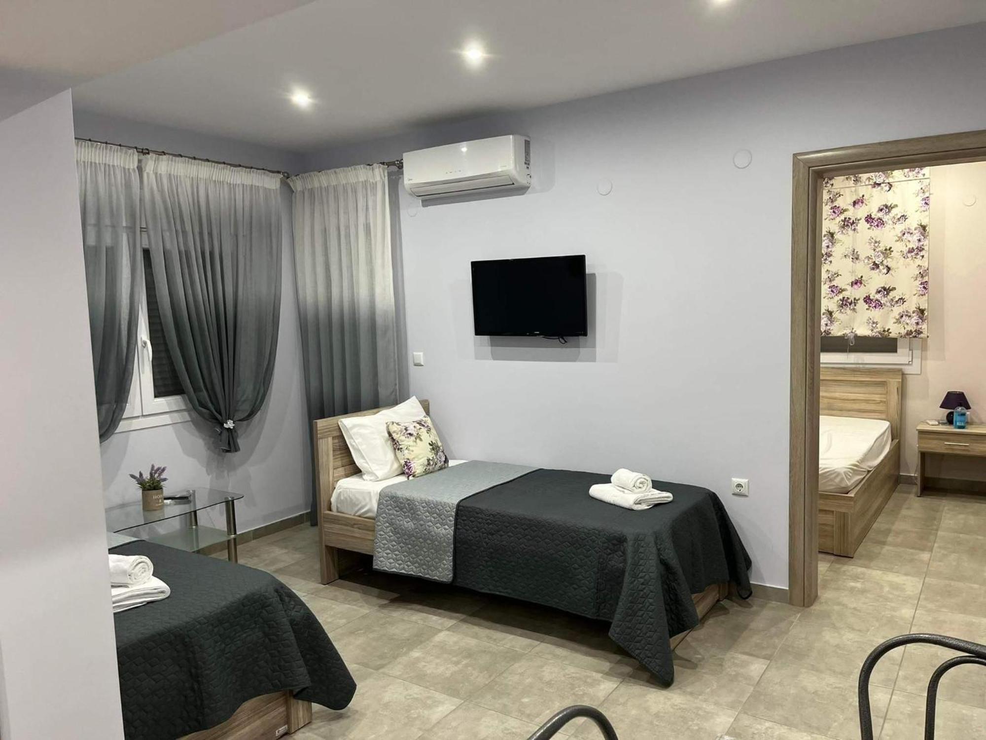 Apartament Kaiafas Luxury Philoxenia Néa Péramos Pokój zdjęcie