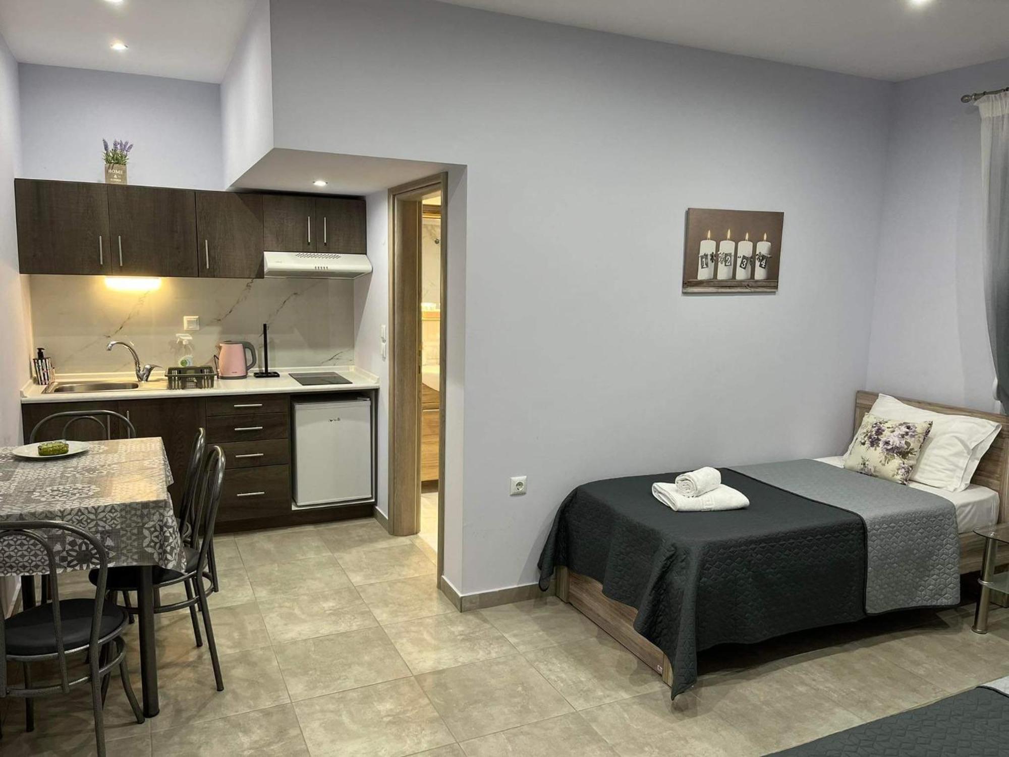 Apartament Kaiafas Luxury Philoxenia Néa Péramos Pokój zdjęcie